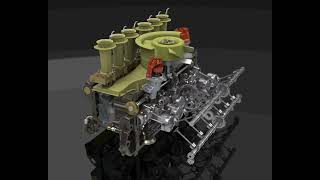 Porsche 917 Engine (4.9L Flat-12)