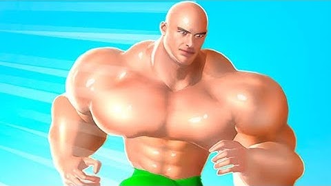 NOOB vs PRO vs HACKER in Muscle Rush  (Game - Play )