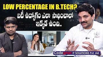 Codegnan | How B.Tech Passouts & Final Year Students Can Crack a Job in IT
