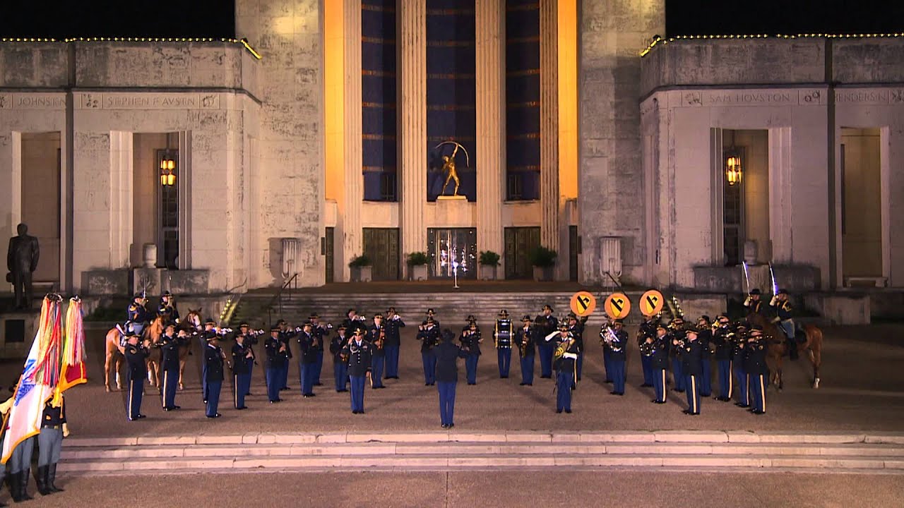 1st Cavalry Division Band on WFAA-TV's Fair Park 4th