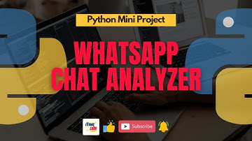 #18 WhatsApp Chat Analyzer | Python Mini Projects | Jr. Eternal