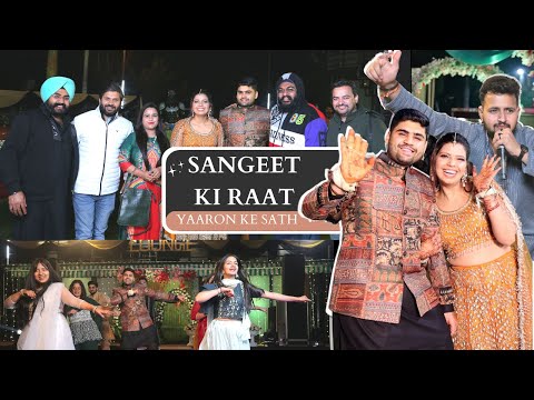 Priyanka di got emotional 😭 (Sangeet wala vlog)😍