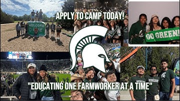 How to Apply for CAMP at Michigan State University