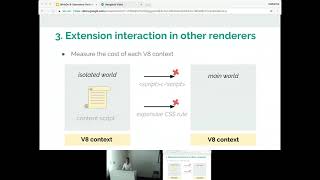 BlinkOn 8: Improving Chrome Extension Performance