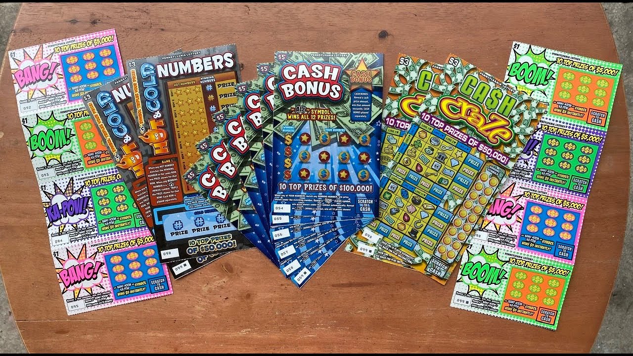 50 In Pennsylvania Lottery Scratch Off Tickets 5, 3, 1 Can we