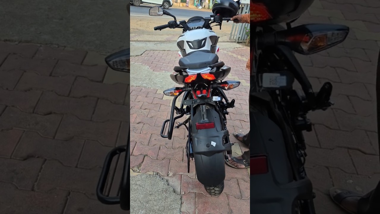 brand new bajaj pulsar NS125 whitecolor  🤍 🤍 bike  