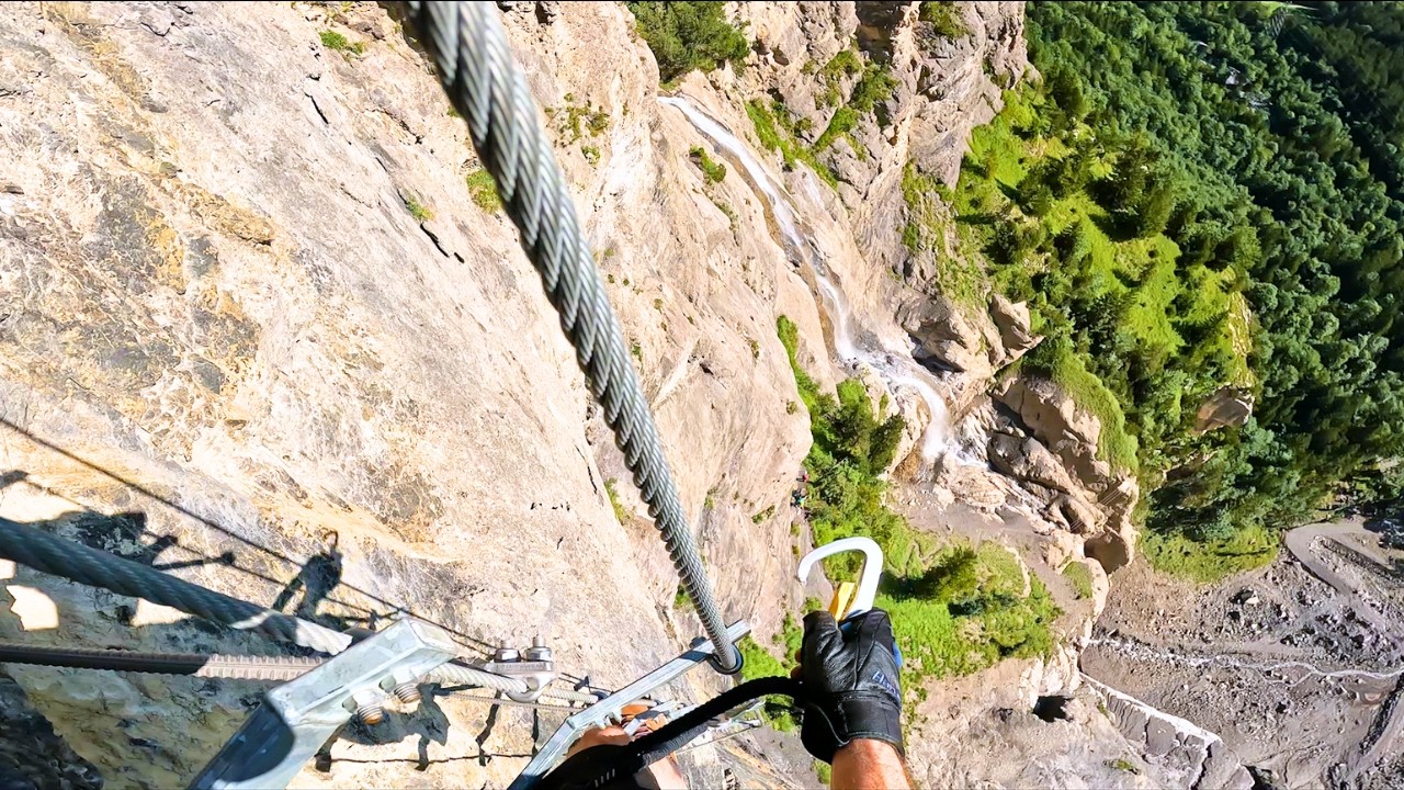VIA FERRATA KANDERSTEG IN 15 MINUTES