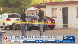 EPPD: Murder investigation, body found in home