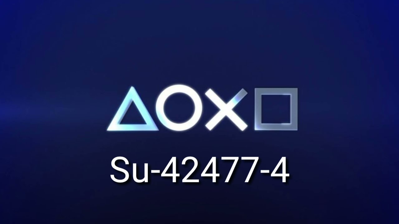 تحديث البلي ستيشن 8.50 | حل مشكلة su-42477-4