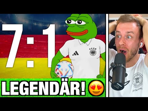 Fabiano reagiert auf das LEGENDÄRE 7:1 gegen Brasilien! 👀🇩🇪