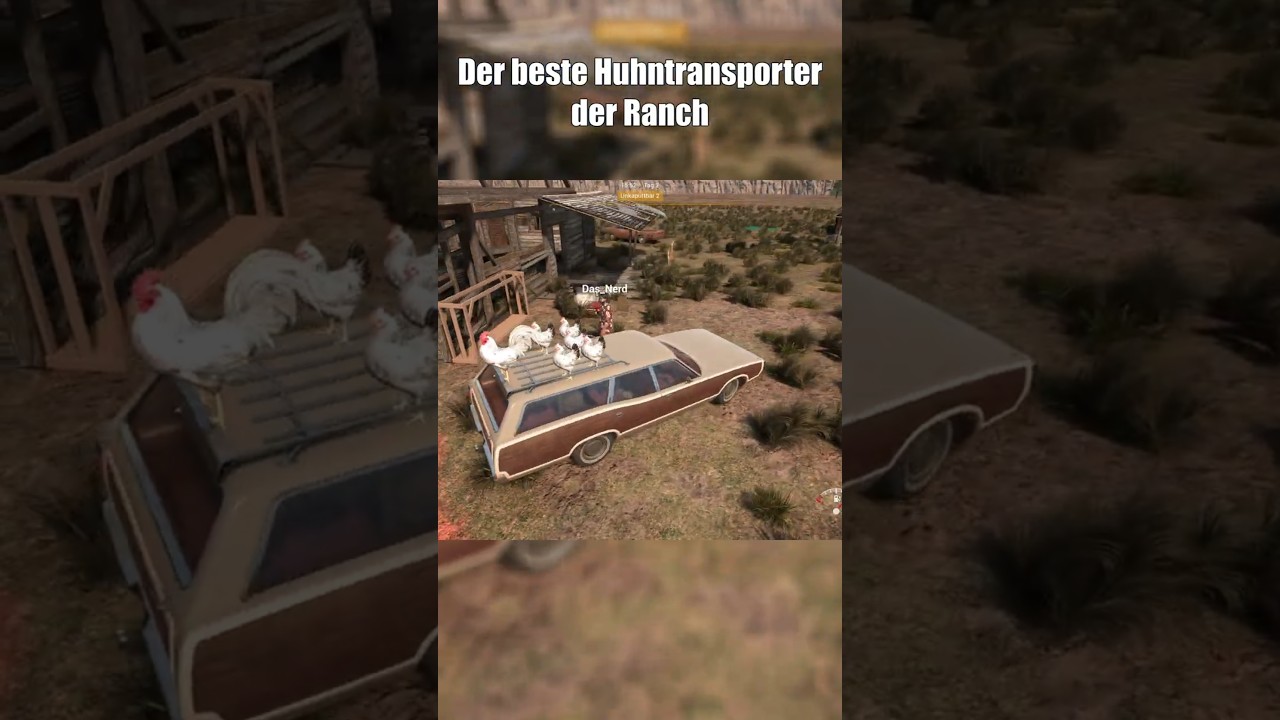 Der beste Huhntransporter der Ranch