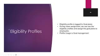 Oracle Talent Management  - Goal Management Intro