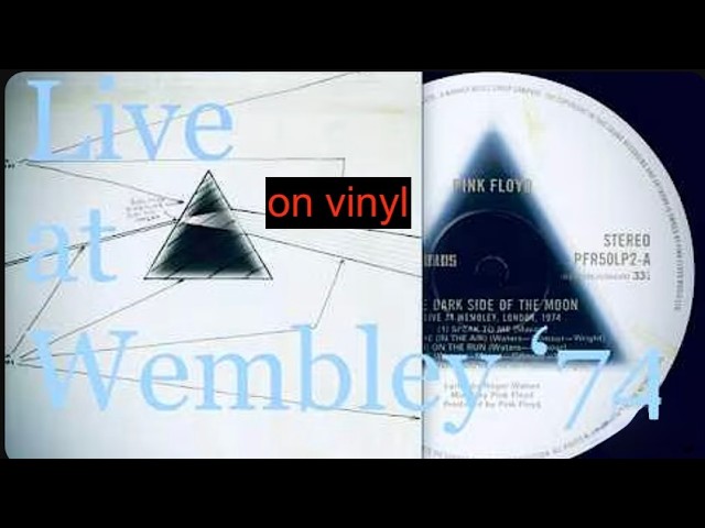 PINK FLOYD - Dark Side of the Moon - Live at Wembley '74 - side 1