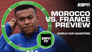 ESPN previews the World Cup Quarterfinals: Morocco a big test for France? | ESPN FC
