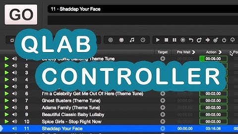 hoder muc Controller with qlab