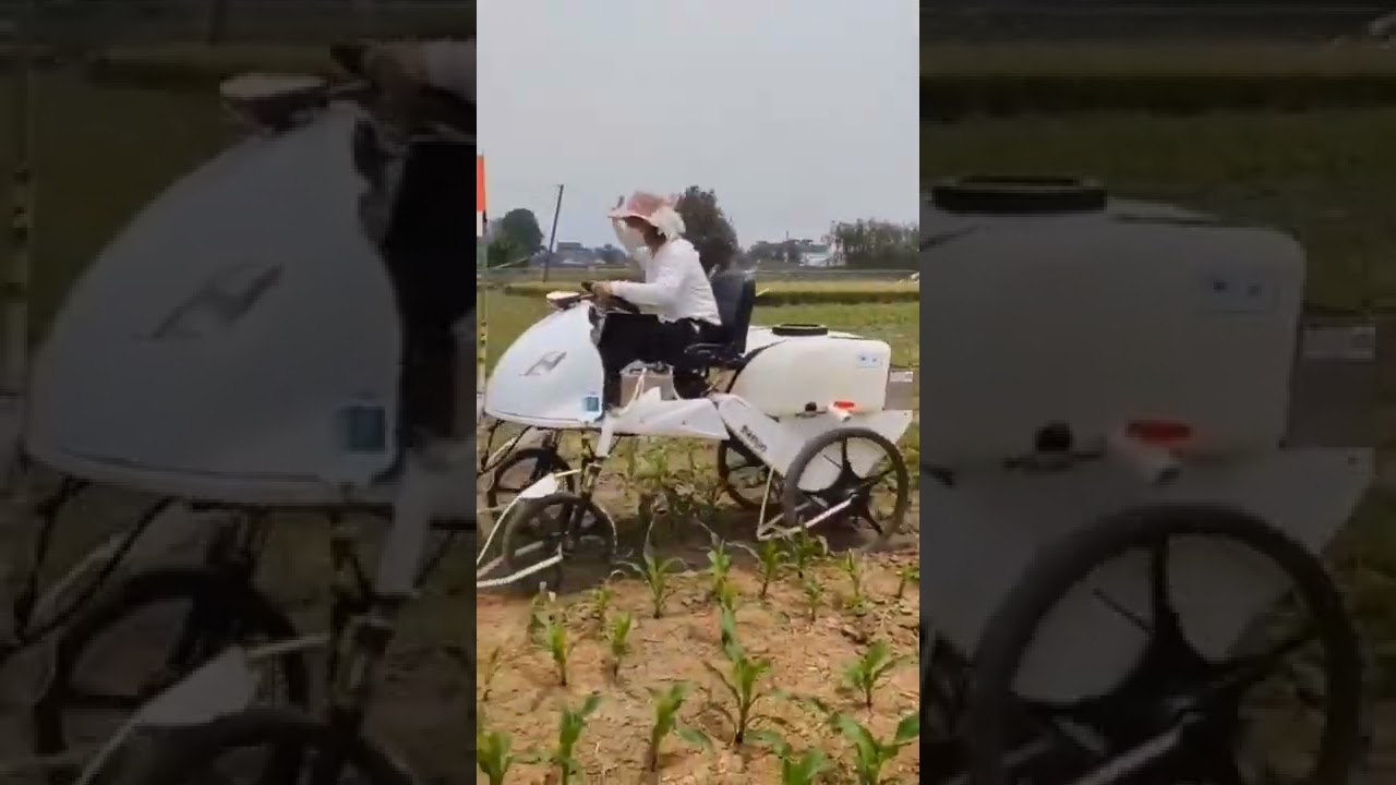 Spraying Pesticides On Crops 