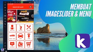 Membuat ImageSlider dan Menu Sedarhana Dengan CardView Di Kodular