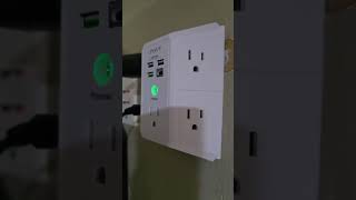 The Only Wall Charger You'll Ever Need – 5 Outlets & 4 USB Ports!
