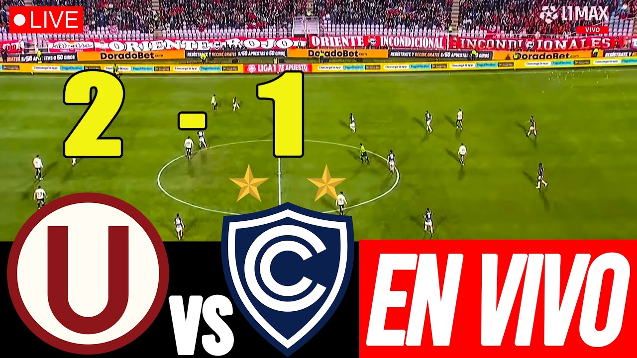 EN VIVO UNIVERSITARIO vs. CIENCIANO(2-1) I POR LA FECHA 3 DEL TORNEO ...
