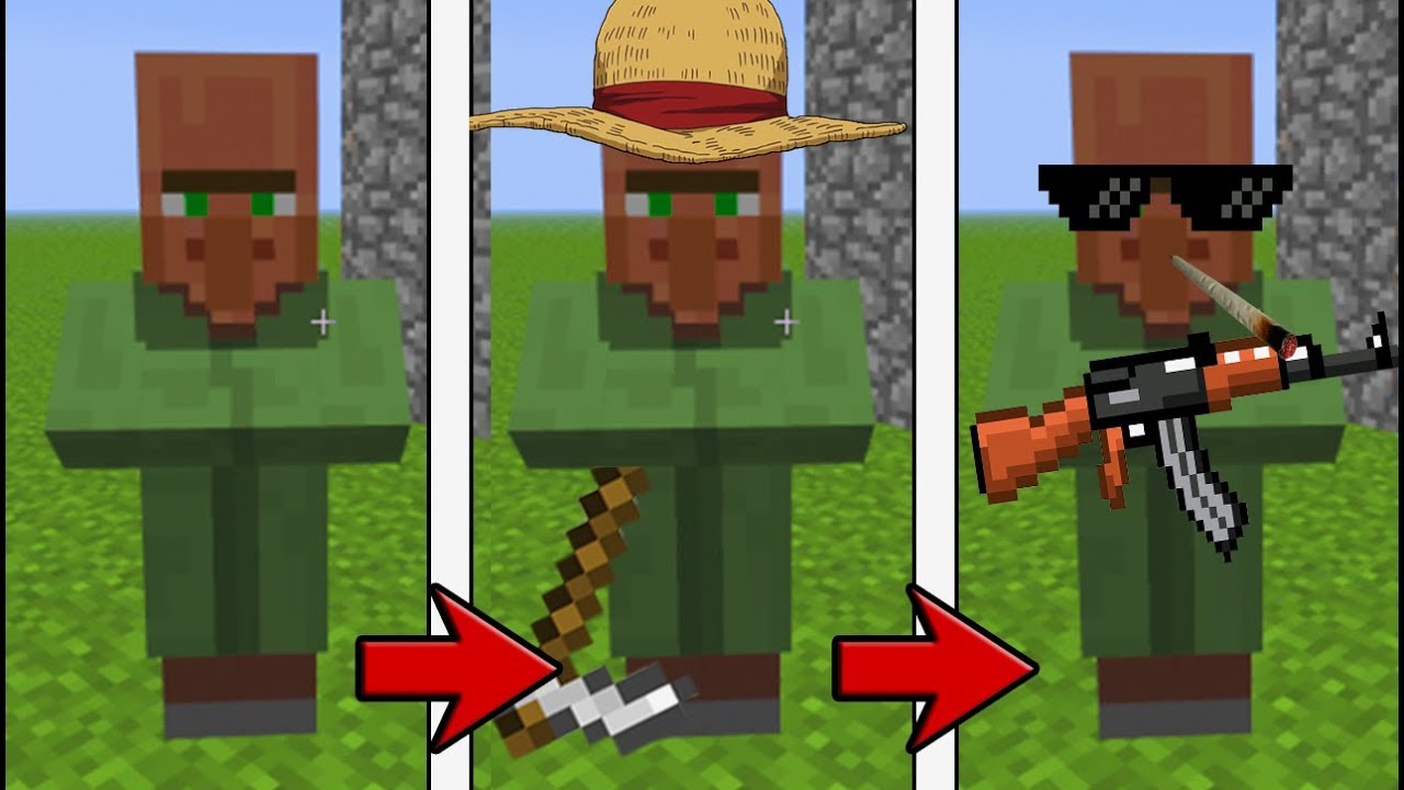 Как нарисовать жителя андрея в майнкрафте