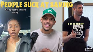 People Suck at Saving Money?!