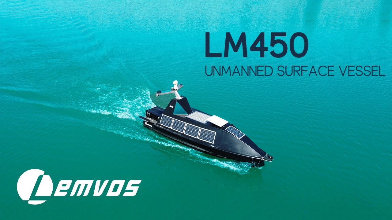 Lemvos LM450 USV – Unmanned Surface Vessel, with Remote Docking
