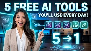 5 FREE AI Tools You Need to Try in 2026 (They'll Save You Hours!) 