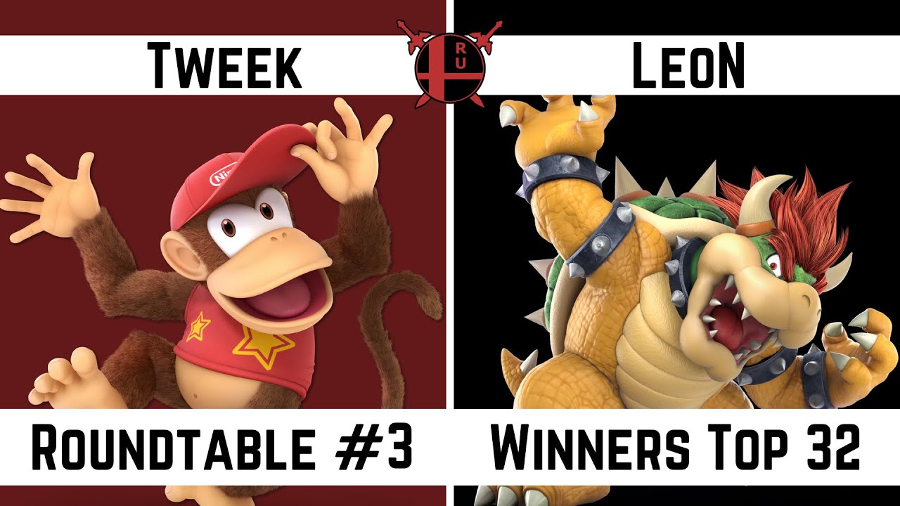 The Roundtable 3 - LeoN (Hero, Bowser) vs Tweek (Diddy Kong) - Winners Top 32
