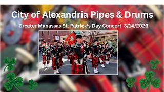 CAPD in 2026 Greater Manassas St. Patrick's Day Concert