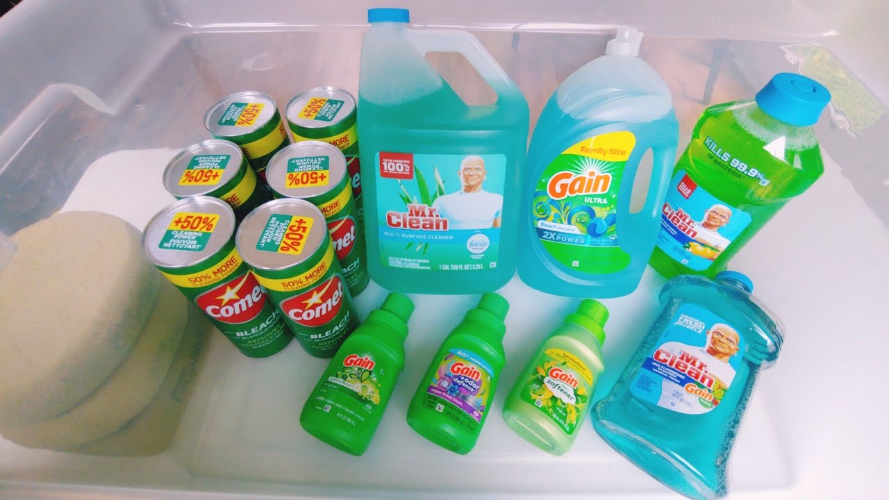 MR CLEAN GAIN SCENTS💚NEON GREEN OVERLOAD + COMET×6 -Request Series-
