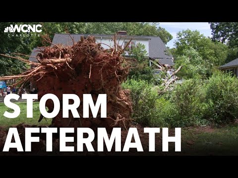 Storm clean up efforts underway - YouTube