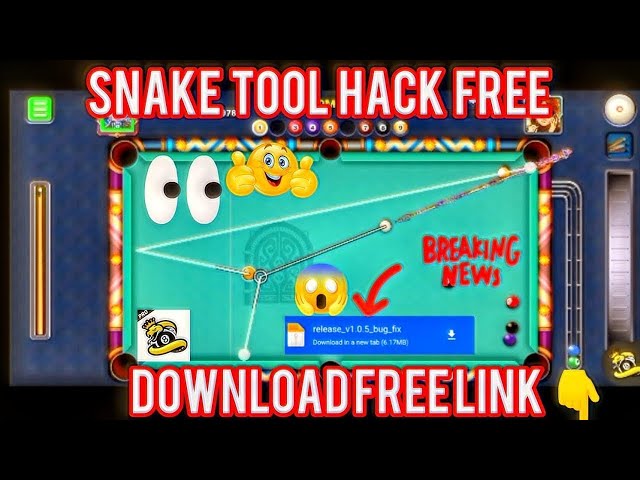 8 Ball Pool Snake tool 1.0.4 Free & Cheeto Hack Aim Assist King