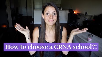 How to Choose a CRNA School