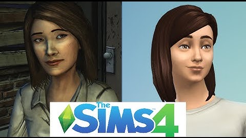 The Sims 4 -- Carley from The Walking Dead Game