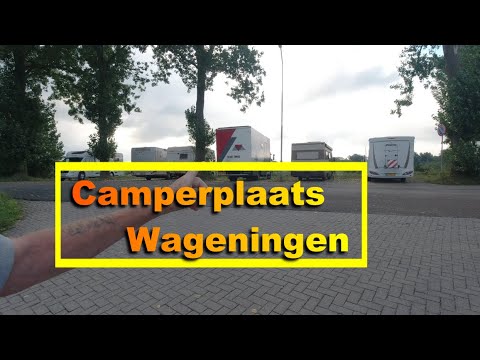 Leven in een camper 1282, Camperplaats Wageningen