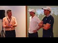 Bryan Brothers thank the volunteers | World Tennis Challenge 2018
