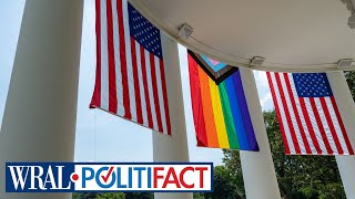 Did White House violate US 'flag code' during Pride event