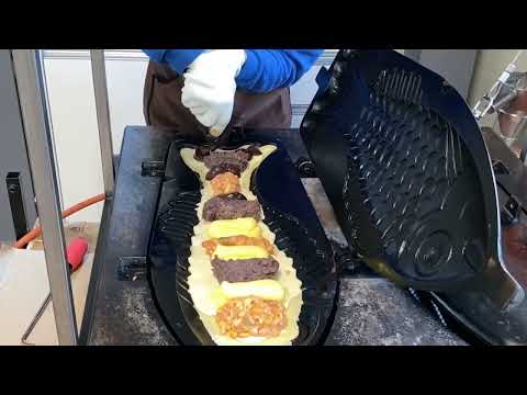 Amazing Size! Giant Fish Bread - Korean Street Food