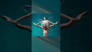 Model Poses For Photoshoot Ballet. Models Yana And Artem