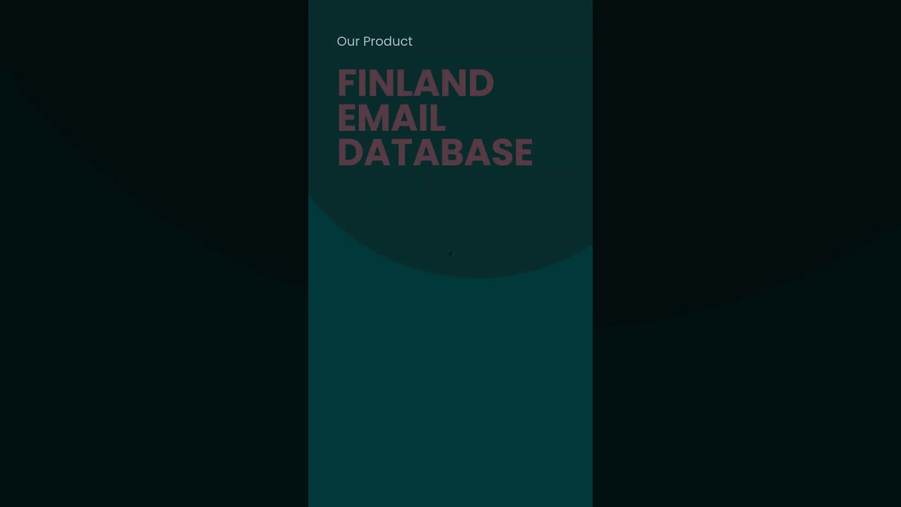 Finland Email Database | Bulk Email Data