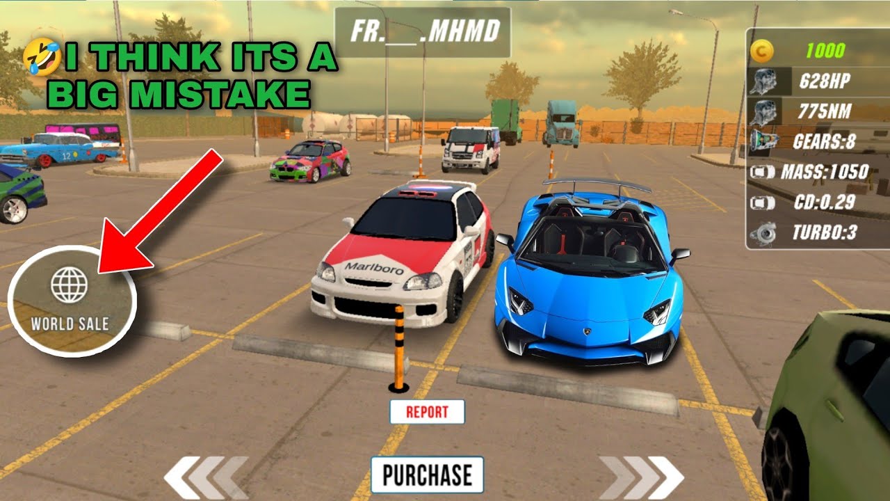 Car parking Multiplayer car designer buy/sale/trade