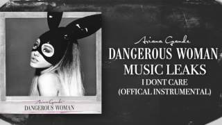 Ariana Grande - I Don't Care (Official Instrumental)