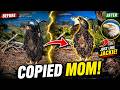 Baby Copies Mom EXACTLY… Watch This!🦅💛 Learning From Mom… Every Move Matters!