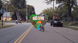 Big Love Network's Akron City Repair Edison and Long 2016 Street Mural