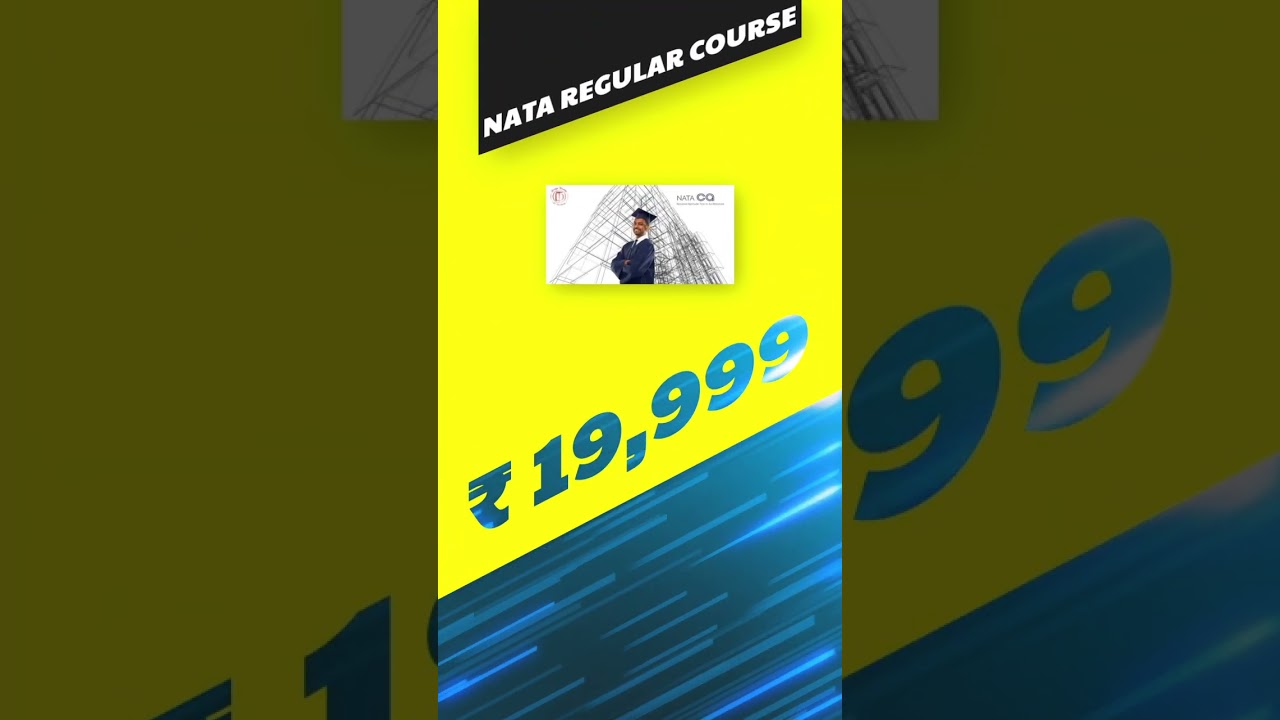 Nata 2023 Crash Course | Live Classes, Study Materials, Mock Papers 