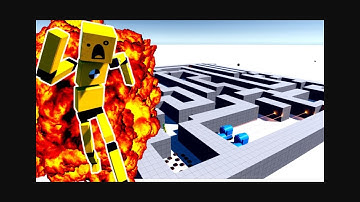 My AWESOME MAZE MAP!!! | Fun With Ragdolls Pt. 2