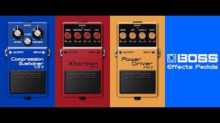 BOSS Effects Pedals Plugin |  Boss XT-2  Boss PW-2  Boss CS-2 | Official Roland Cloud