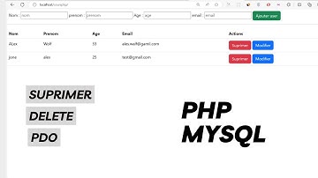 🔥 Comment supprimer des enregistrements dans MySQL avec PHP (PDO) | Guide Complet