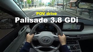 2023 Hyundai Palisade 3 8GDi FWD POV drive