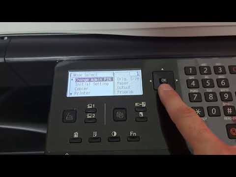 Change IP address on Sharp MX-BP20M22